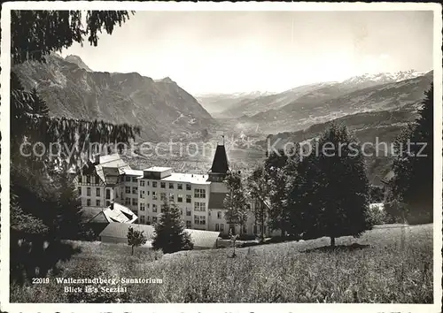 Walzenhausen AR Sanatorium Seeztalblick Kat. Walzenhausen