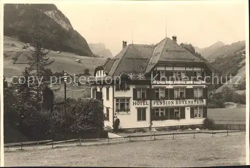 Stein Wildhaus Hotel Pension Rotenstein