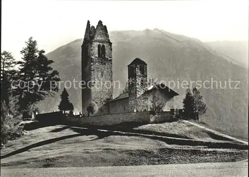 Celerina Schlarigna St. Gian-Kirchlein aussen / Celerina /Bz. Maloja