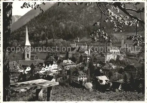 Chur GR Hofpartie und Martinsturm Kat. Chur