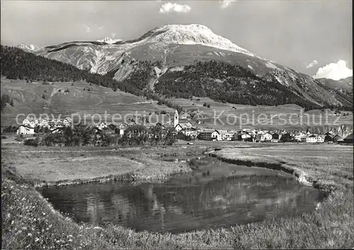 Celerina Schlarigna mit Piz Padella / Celerina /Bz. Maloja