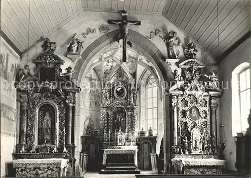 Fellers Inneres der Kirche St. Remigius Altar