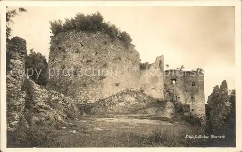 Dornach SO Schlossruine Dorneck Kat. Dornach