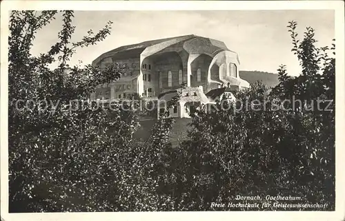 Dornach SO Goetheanum Hochschule fuer Geisteswissenschaften Kat. Dornach