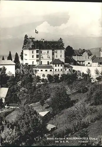 Walzenhausen AR Hotel Kurhaus Walzenhausen Kat. Walzenhausen