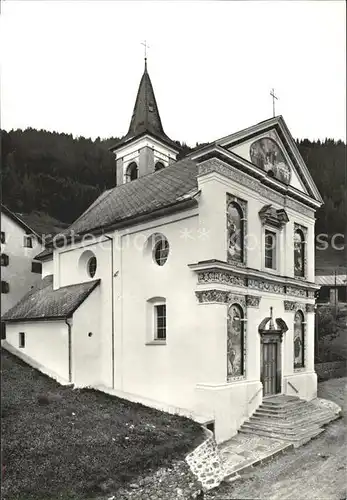Vaz Obervaz Barockkirche St Luzi Kat. Alvaschein
