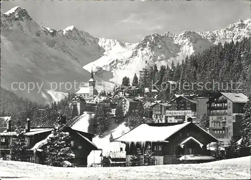 Arosa GR Ortsansicht Kat. Arosa