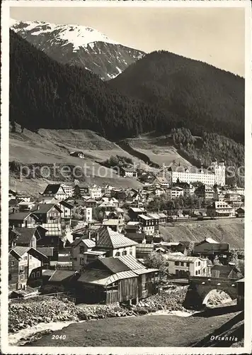 Disentis GR Teilansicht Kat. Disentis