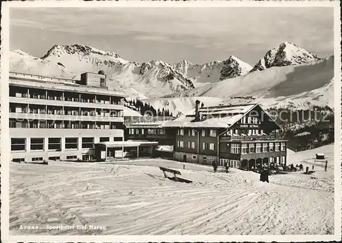 Arosa GR Sporthotel Hof Maran Kat. Arosa