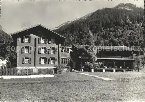 Klosters GR Pension Haus Raetia Kat. Klosters