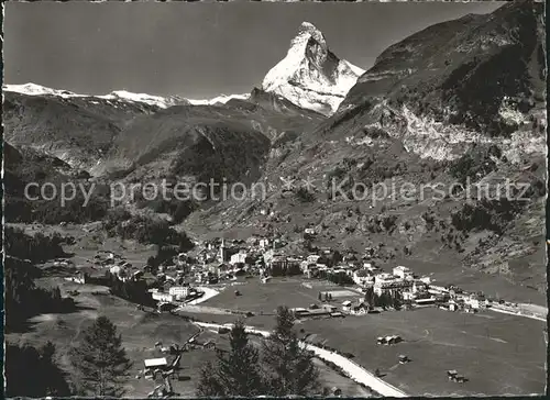 Zermatt VS Matterhorn Theodulhorn Furgghorn Kat. Zermatt