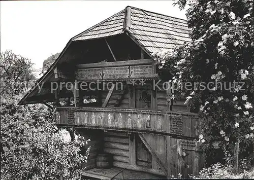 Goldbach BE Luetzelflueh 10 Jungfrauen Speicher Kat. Hasle Burgdorf