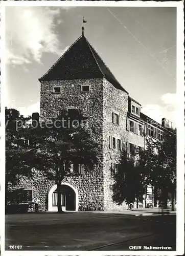 Chur GR Malteserturm Kat. Chur