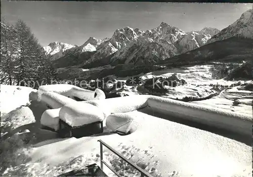 Fetan Haus Paradies Dachterrasse Alpenpanorama Kat. Ftan