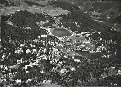 Arosa GR Fliegeraufnahme Kat. Arosa