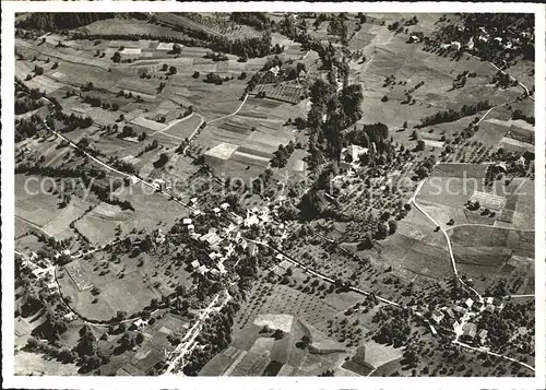 Roten Rodels Schloss Riedberg Pratval Fliegeraufnahme