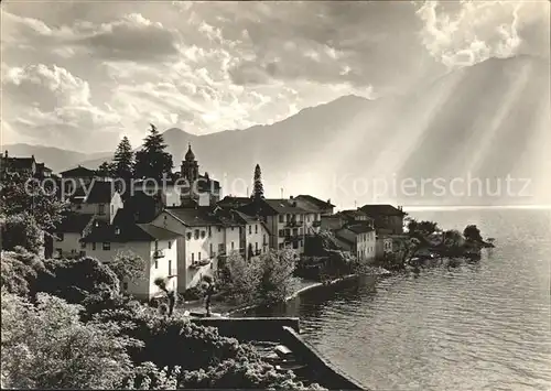 Gambarogno TI Partie am Lago Maggiore Kat. Gambarogno