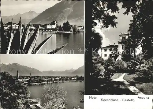Ascona TI Hotel Seeschloss Castello Lago Maggiore / Ascona /Bz. Locarno