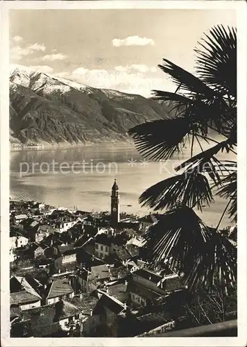 Ascona TI Panorama / Ascona /Bz. Locarno