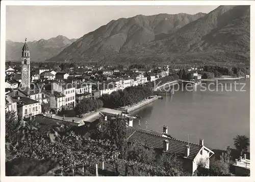 Ascona TI Panorama / Ascona /Bz. Locarno