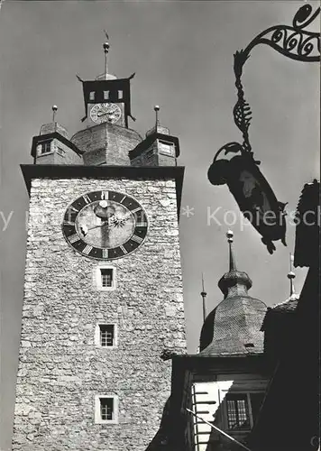 Luzern LU Torre del Municipio societa anonima ferriere de Moos / Luzern /Bz. Luzern City