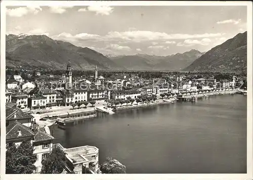 Ascona TI Hafenpartie Lago Maggiore / Ascona /Bz. Locarno