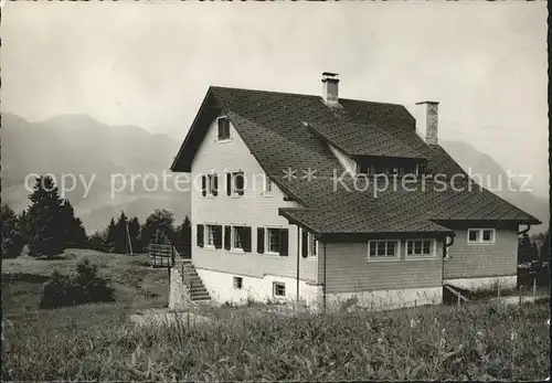 Oberberg Schwyz Ferienheim Stadtturnverein Baden Kat. Schwyz