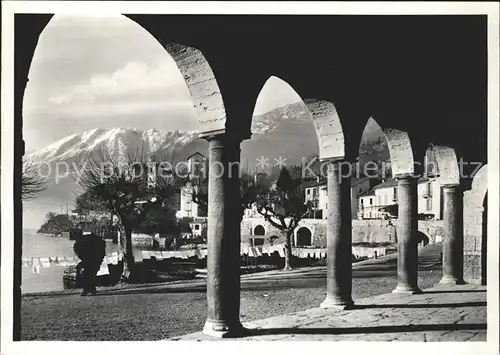 Ascona TI Portici del Municipio / Ascona /Bz. Locarno