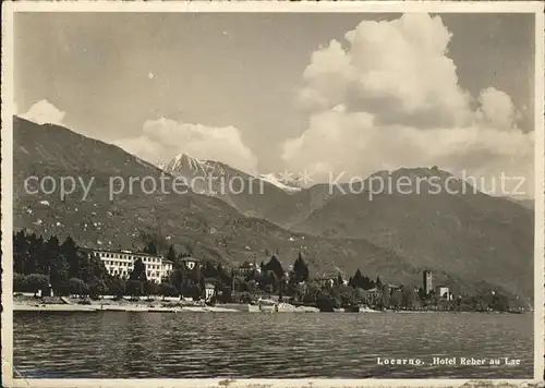 Locarno Hotel Reber au Lac / Locarno /Bz. Locarno