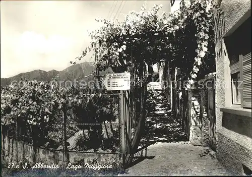 Lago Maggiore San Abbondio Kat. Italien