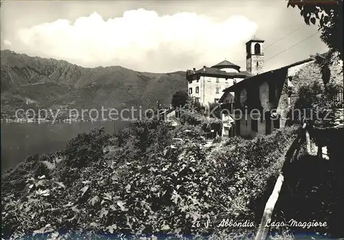 Lago Maggiore San Abbondio Kat. Italien