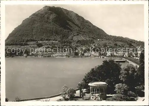 Lago di Lugano e Monte San Salvatore Kat. Italien