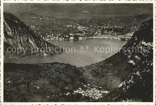 Lago di Lugano dal Monte Generoso Kat. Italien