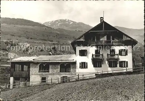 Schuls GR Muttenzer Blaukreuz Ferienheim Pradella Kat. Scuol