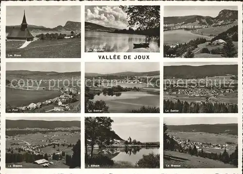 L Abbaye VD Doerfer rund um den Lac de Joux / L Abbaye /Bz. Jura-Nord vaudois