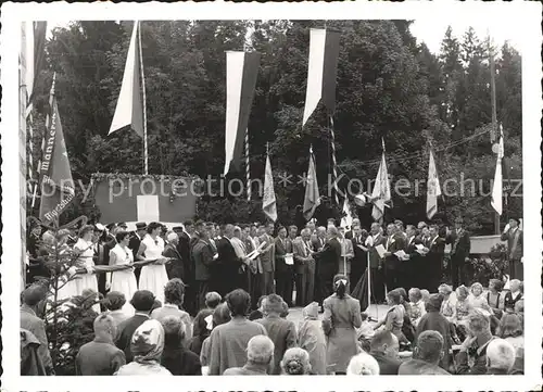 Herisau AR Fest Maennerchor 75 Jahrfeier Kat. Herisau