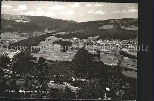 Le Day et Ballaigues Panorama Mont d Or Jura