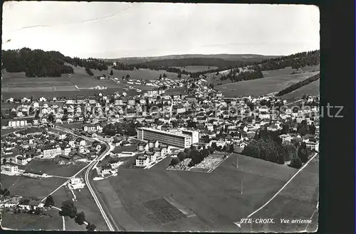 Ste Croix VD Vue aerienne / Ste-Croix /Bz. Grandson