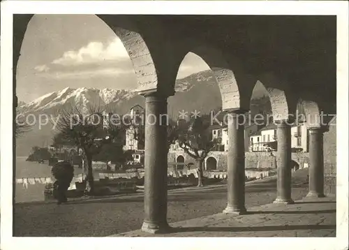 Ascona TI Portici del Municipio / Ascona /Bz. Locarno