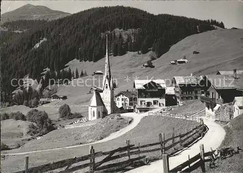 St Antoenien GR Kreuz Kirche Kat. St Antoenien