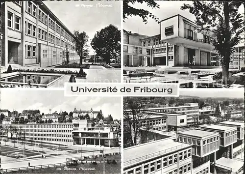 Fribourg FR Universite de Fribourg Details Kat. Fribourg FR