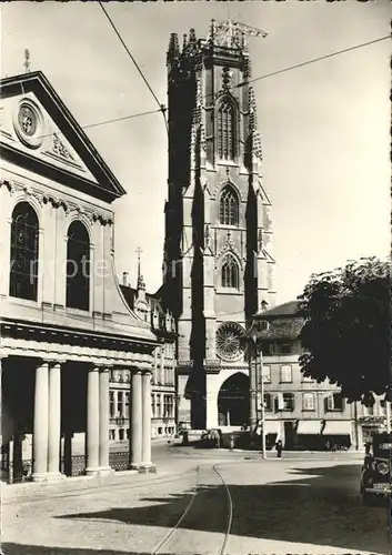 Fribourg FR Cathedrale de St Nicolas Kat. Fribourg FR