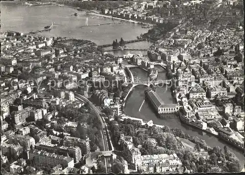 Geneve GE La Rada Vue aerienne Kat. Geneve