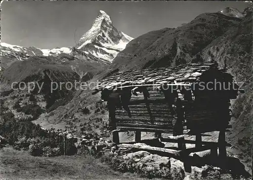 Zermatt VS mit Matterhorn Kat. Zermatt