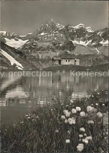 Zermatt VS Schwarzseekapelle mit Obergabelhorn Kat. Zermatt