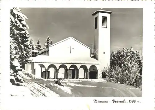 Montana Vermala L Eglise Kat. Randogne