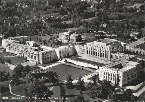 Geneve GE Les Palais des Nations Unies Kat. Geneve