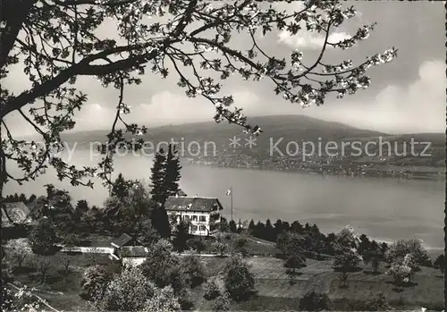 Luegeten Pfaeffikon SZ mit Zuerichsee Panorama Kat. Pfaeffikon SZ