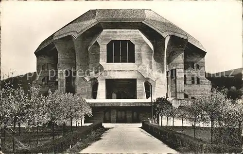 Dornach SO Goetheanum Hochschule fuer Geisteswissenschaften Baumbluete Kat. Dornach