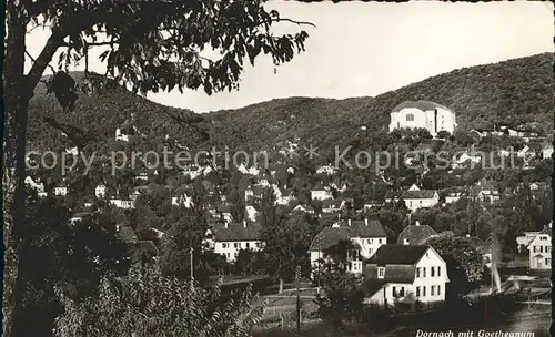 Dornach SO Ortsansicht mit Goetheanum Kat. Dornach